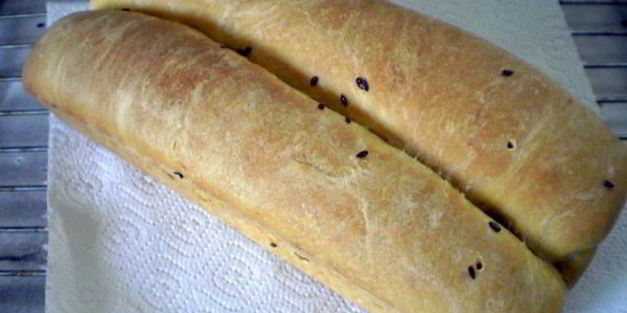 тыквенный хлеб с зеленым луком