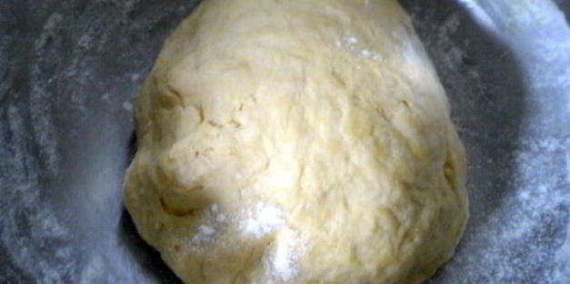 тыквенный хлеб с зеленым луком