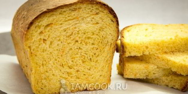 тыквенный хлеб в духовке