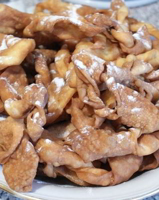 Хворост без яиц