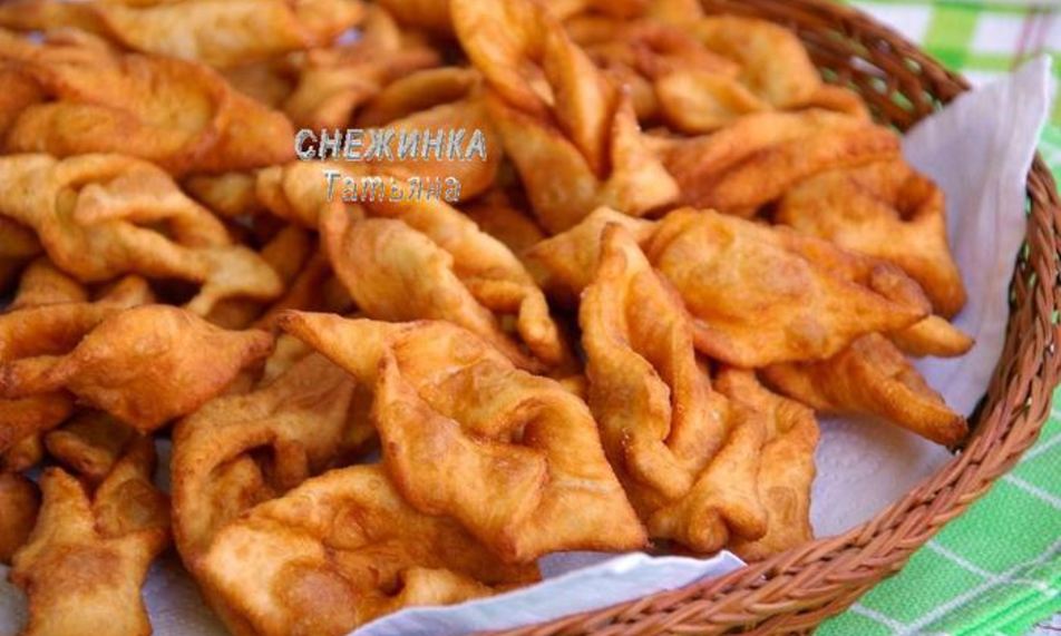 Рецепт хворост картофельный