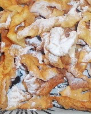 Хворост на воде хрустящий