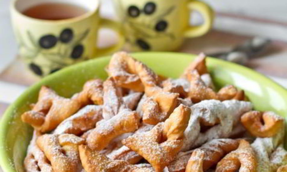 Рецепт хворост рассыпчатый