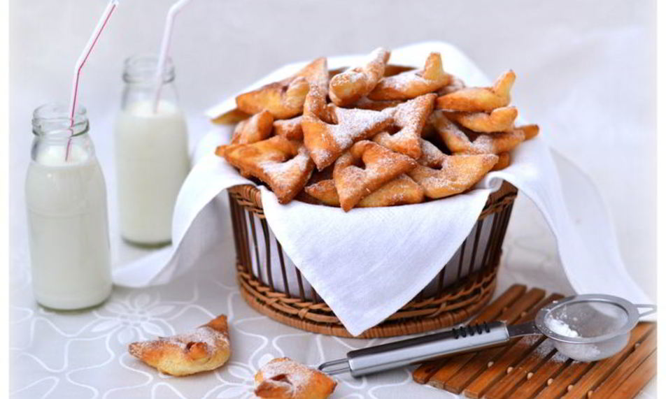 Рецепт хвороста-ушек