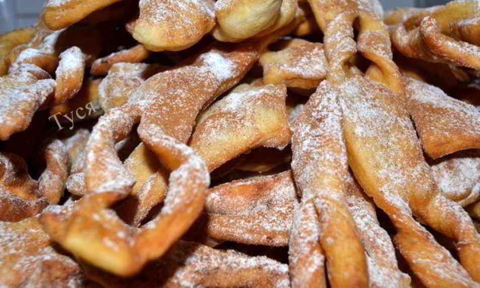 Рецепт хворост