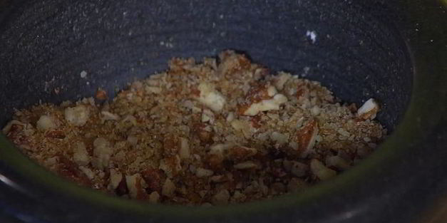 конвертики из фило с запеченными яблоками