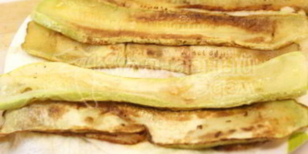 конвертики из кабачков с сыром