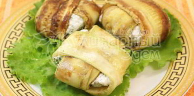 конвертики из кабачков с сыром