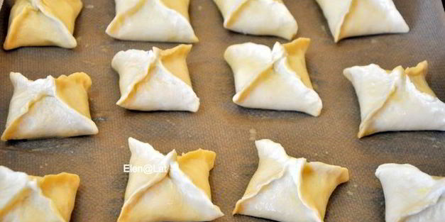 конвертики с карамельными яблочками