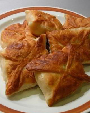 Конвертики с сыром