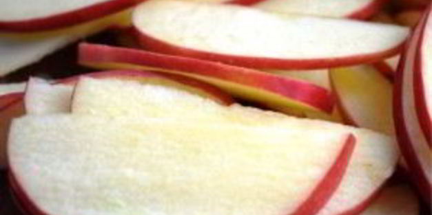 конвертики с яблоками из творожного теста