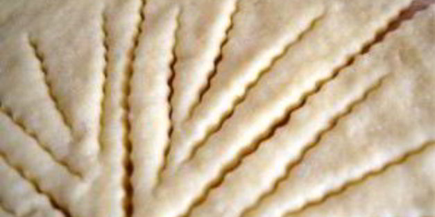 конвертики с яблоками из творожного теста