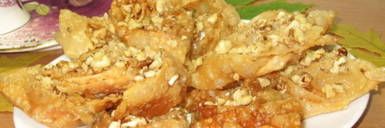 Крымская пахлава на минералке