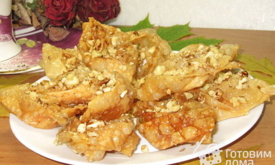 Рецепт крымская пахлава на минералке