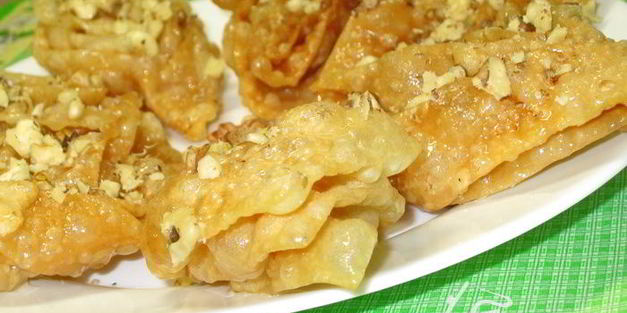 крымская пахлава на минералке