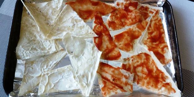 чипсы из лаваша