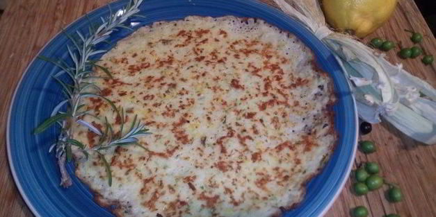 блинчики-лепешки из кабачков с майораном