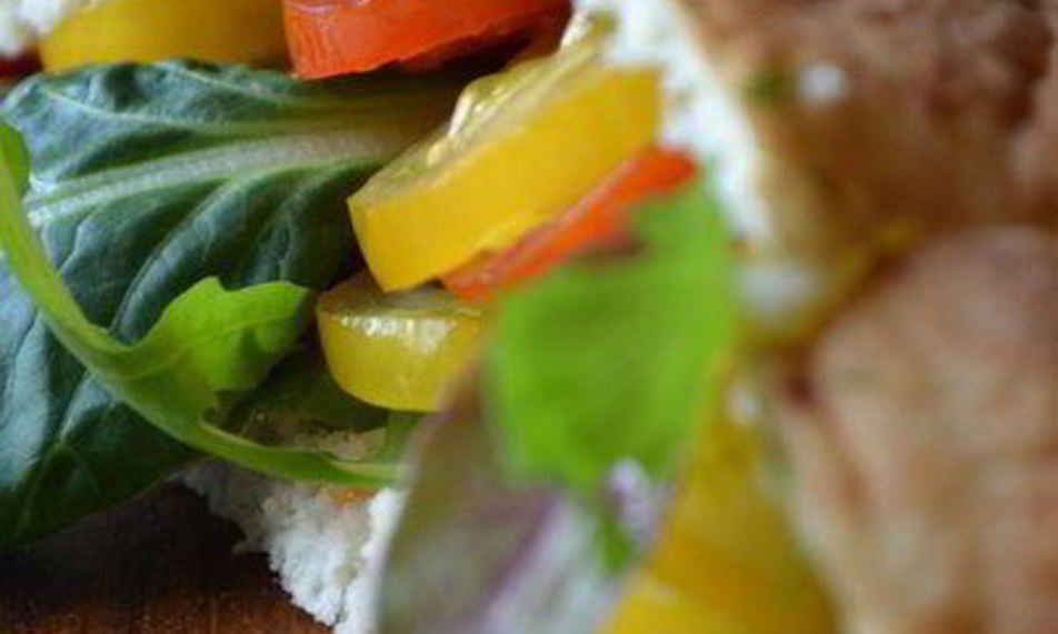 Рецепт домашняя пита с овощами