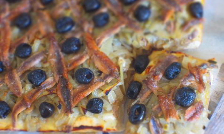 Рецепт фокачча писсаладьер