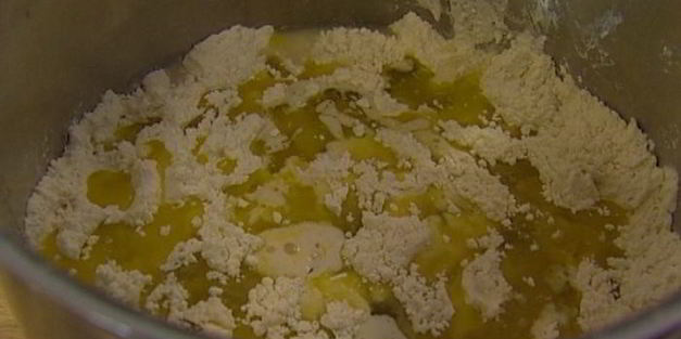 фокачча с чесноком и розмарином