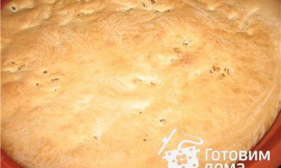 Рецепт фокачча с красным вином