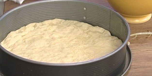 фокачча с оливками