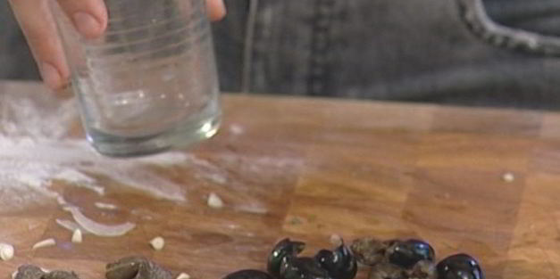 фокачча с оливками