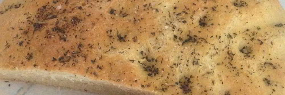 Фокачча с полентой