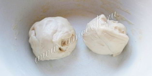 фокачча с сыром и творогом