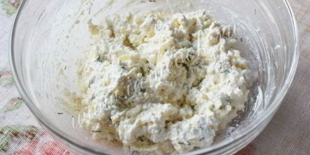 фокачча с сыром и творогом