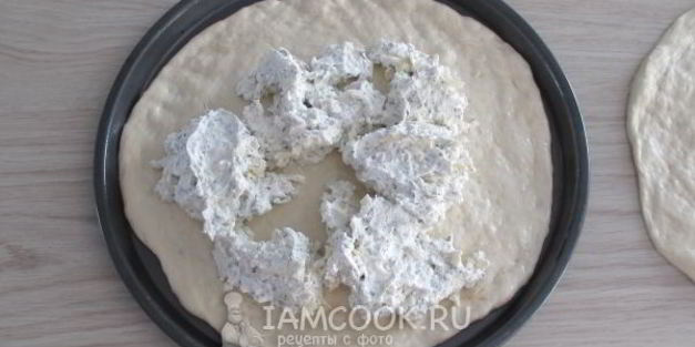 фокачча с сыром и творогом