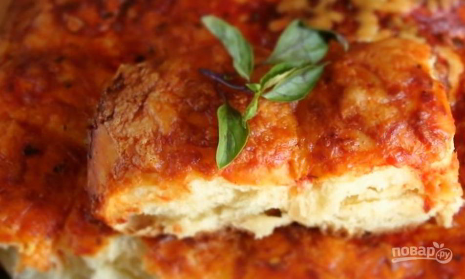 Рецепт фокачча с сыром