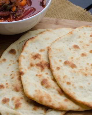 Индийские лепешки наан