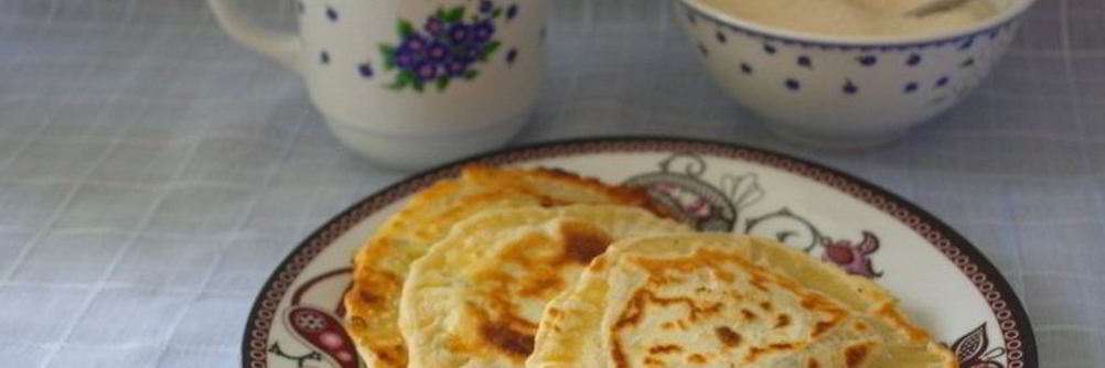 Кавказские лепешки с зеленью