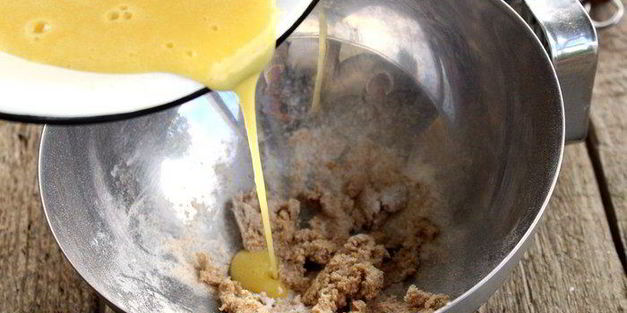 хлебные лепешки с горчичным маслом