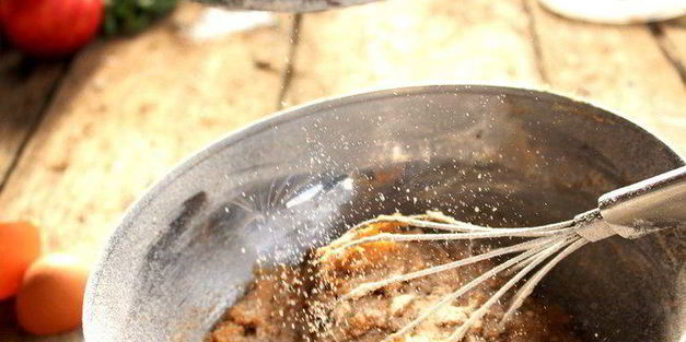 хлебные лепешки с горчичным маслом