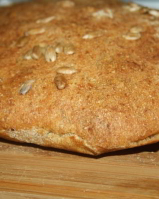 Хлебные лепешки в духовке с луком и укропом