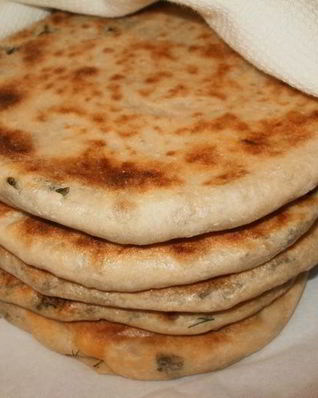 Хлебные весенние лепешки