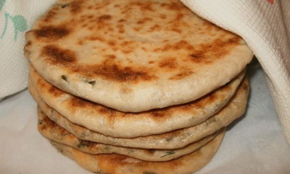 Рецепт хлебные весенние лепешки