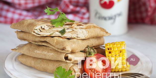 китайские лепешки с мясом