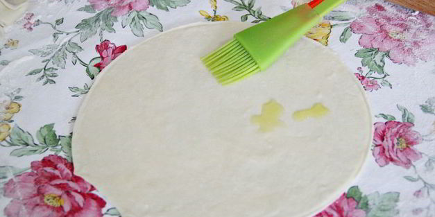 китайские лепешки с зеленью