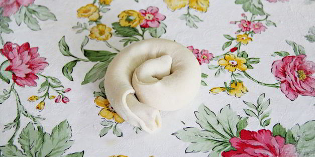 китайские лепешки с зеленью