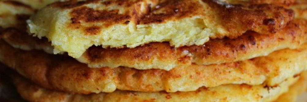 Кукурузные лепешки на сковороде