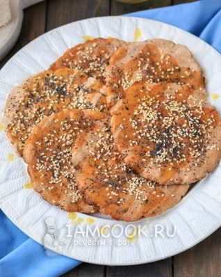 Кукурузные лепешки в духовке