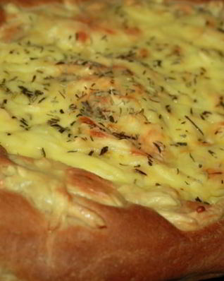 Лепешка с сыром