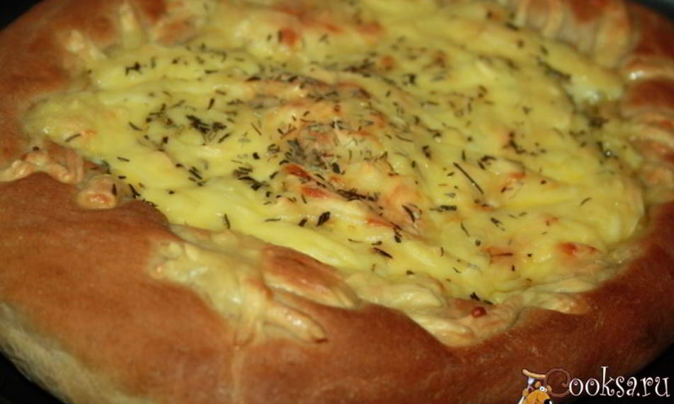 Рецепт лепешка с сыром