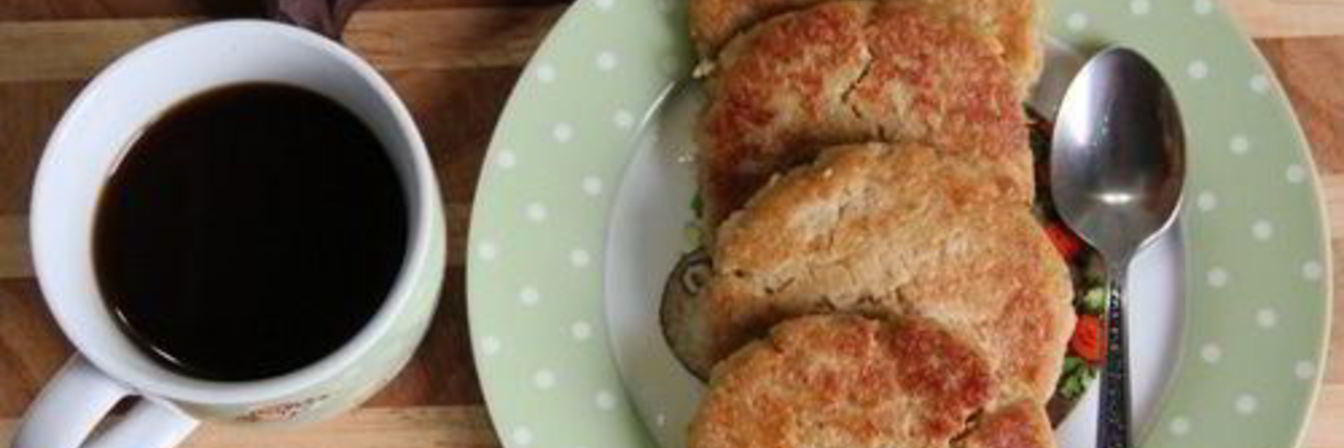 Лепешки из зеленых бананов