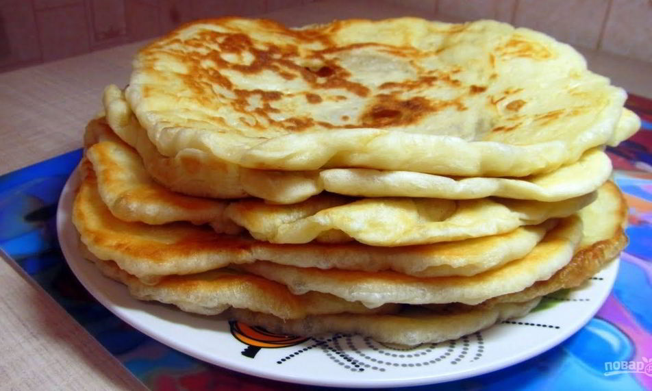 Рецепт лепешки на молоке