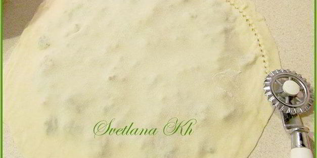 лепешки по-дунгански с мясом и зеленью