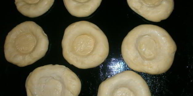 лепешки с луком и маком